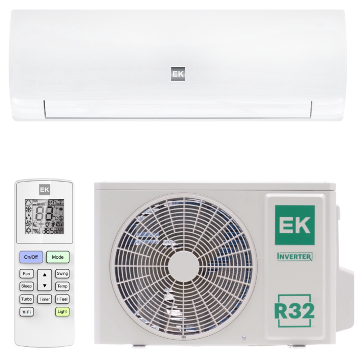 Настенный инверторный кондиционер Euroklimat EKSF-25HNS/EKOF-25HNS