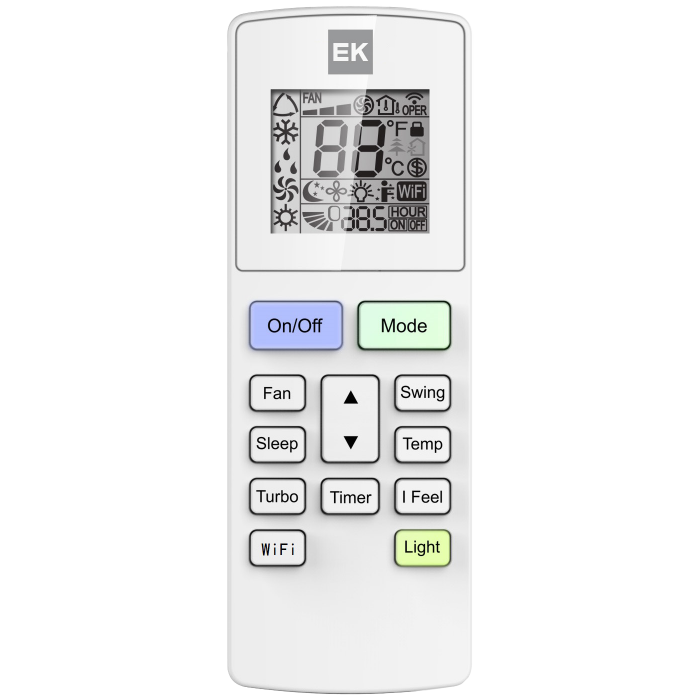 Настенный инверторный кондиционер Euroklimat EKSF-25HNS/EKOF-25HNS