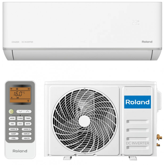 Настенный инверторный кондиционер Roland RDI-WZ09HSS/N2