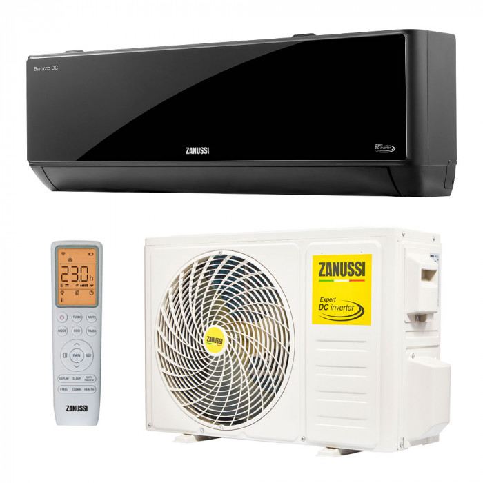 Настенный кондиционер Zanussi ZACS/I-09 HB-BLACK/A23/N8